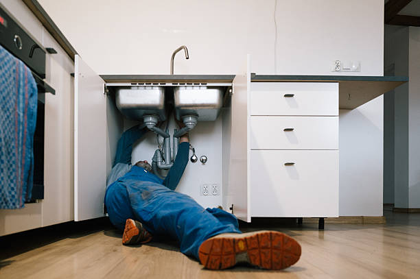 Professional Plumbing technician working in Lockeford, CA